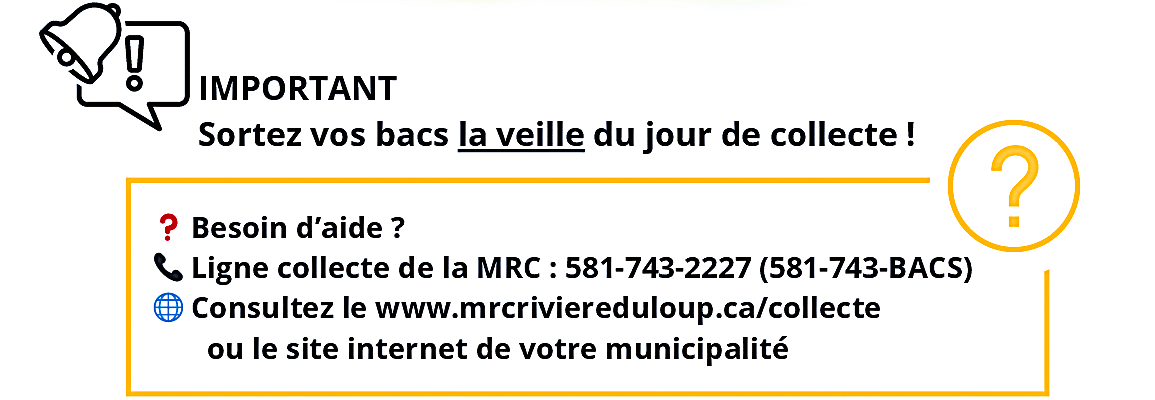 Ligne info Collecte MRC